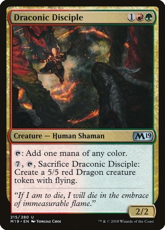 Draconic Disciple [Core Set 2019] | Exor Games Truro