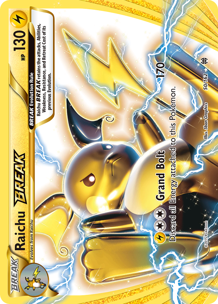 Raichu BREAK (50/162) [XY: BREAKthrough] | Exor Games Truro