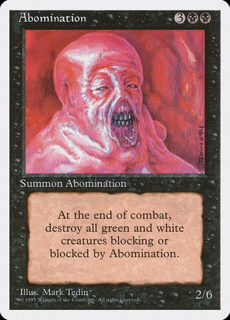 Abomination [Fourth Edition] | Exor Games Truro