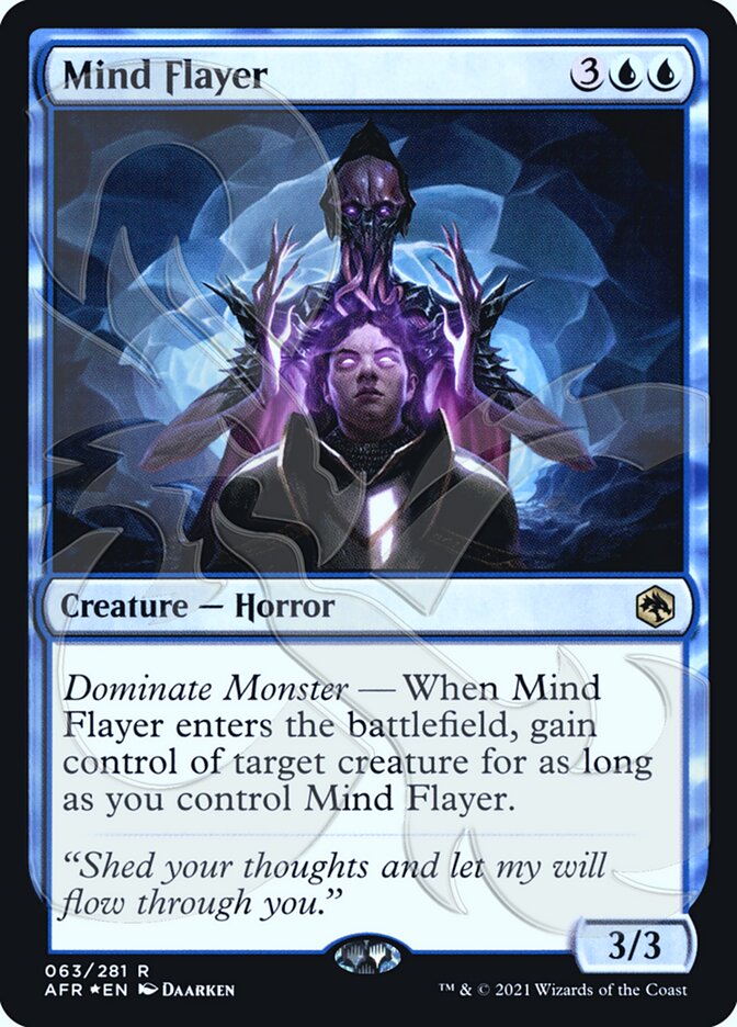 Mind Flayer (Ampersand Promo) [Dungeons & Dragons: Adventures in the Forgotten Realms Promos] | Exor Games Truro