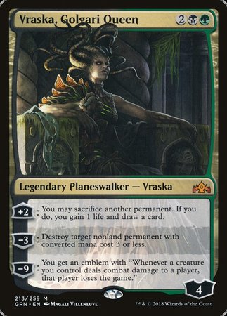 Vraska, Golgari Queen [Guilds of Ravnica] | Exor Games Truro