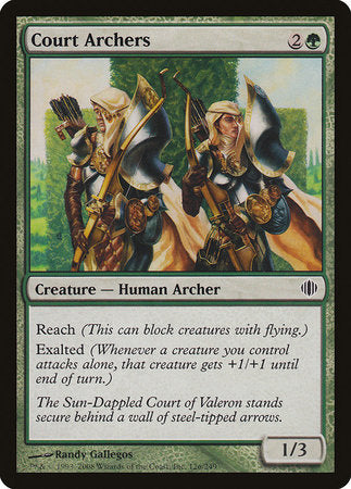 Court Archers [Shards of Alara] | Exor Games Truro