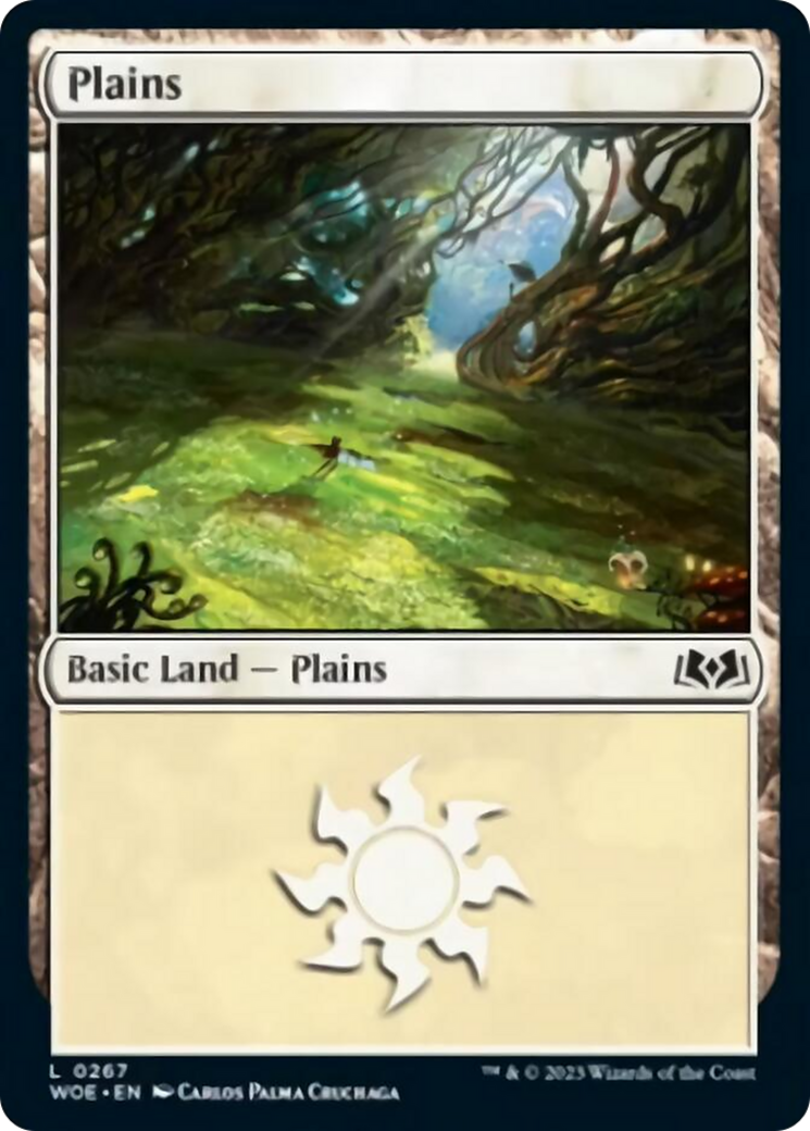 Plains (0267) [Wilds of Eldraine] | Exor Games Truro