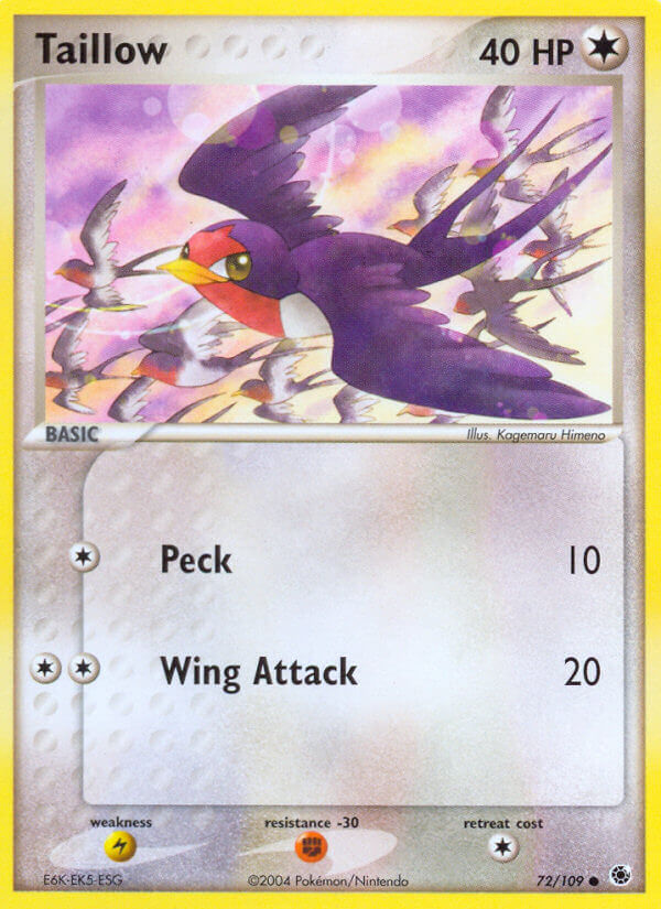 Taillow (72/109) [EX: Battle Stadium] | Exor Games Truro