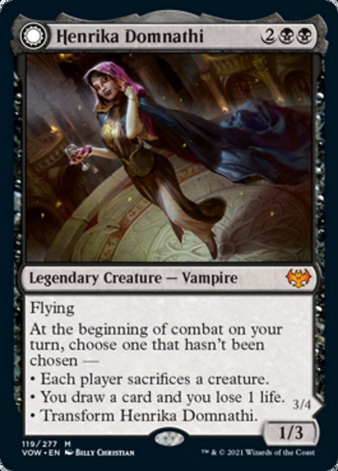 Henrika Domnathi // Henrika, Infernal Seer [Innistrad: Crimson Vow] | Exor Games Truro