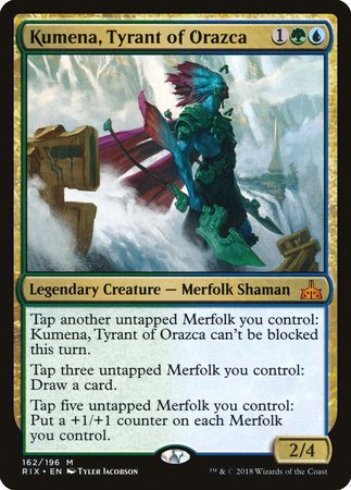 Kumena, Tyrant of Orazca [Rivals of Ixalan] | Exor Games Truro