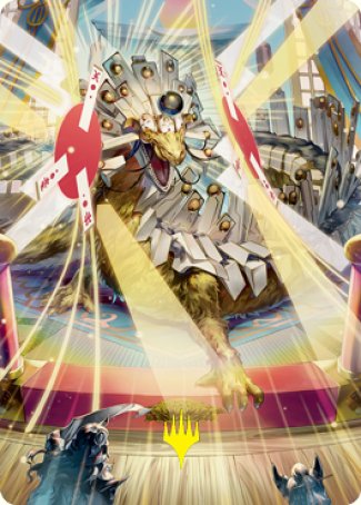 Spirit-Sister's Call Art Card (Gold-Stamped Signature) [Kamigawa: Neon Dynasty Art Series] | Exor Games Truro