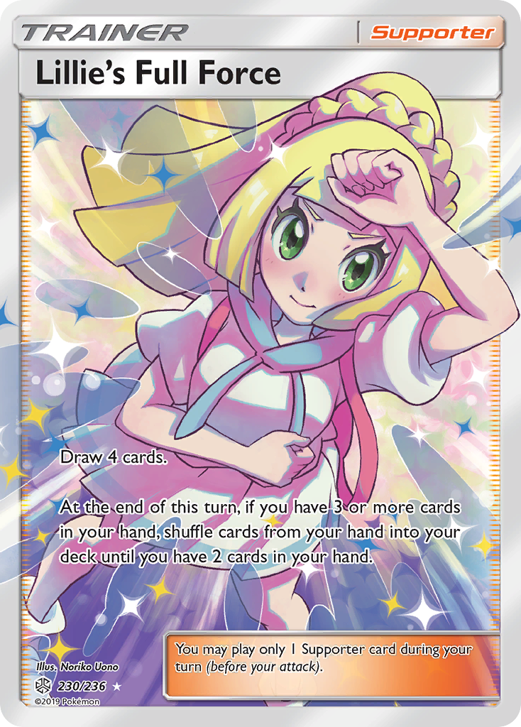 Lillie's Full Force (230/236) [Sun & Moon: Cosmic Eclipse] | Exor Games Truro