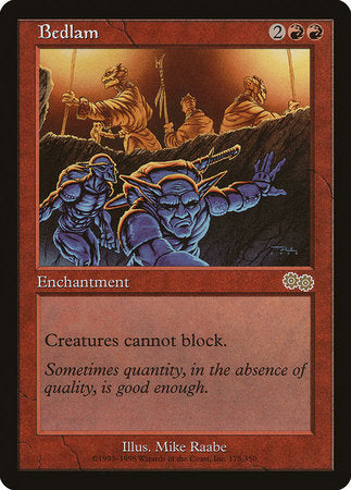 Bedlam [Urza's Saga] | Exor Games Truro