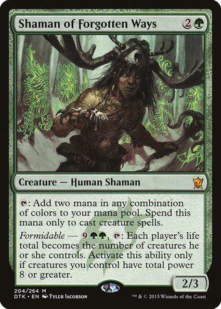 Shaman of Forgotten Ways [Dragons of Tarkir] | Exor Games Truro