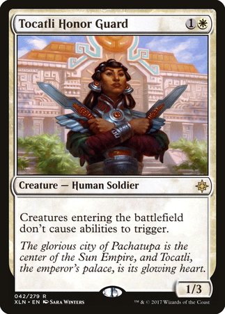 Tocatli Honor Guard [Ixalan] | Exor Games Truro