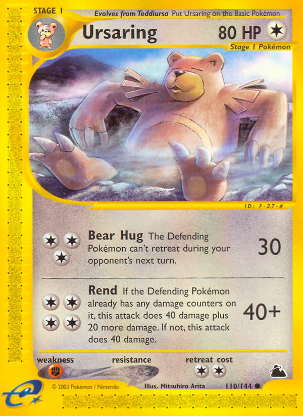 Ursaring (110/144) [Skyridge] | Exor Games Truro