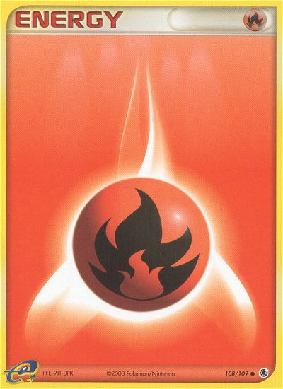 Fire Energy (108/109) [EX: Ruby & Sapphire] | Exor Games Truro