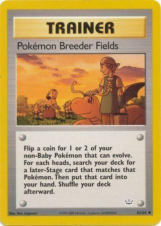 Pokemon Breeder Fields (62/64) [Neo Revelation Unlimited] | Exor Games Truro