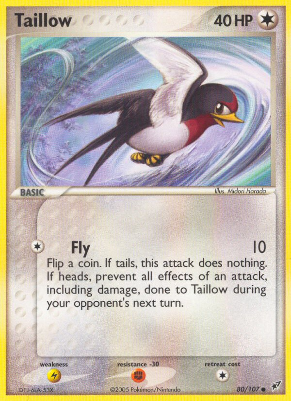 Taillow (80/107) [EX: Deoxys] | Exor Games Truro