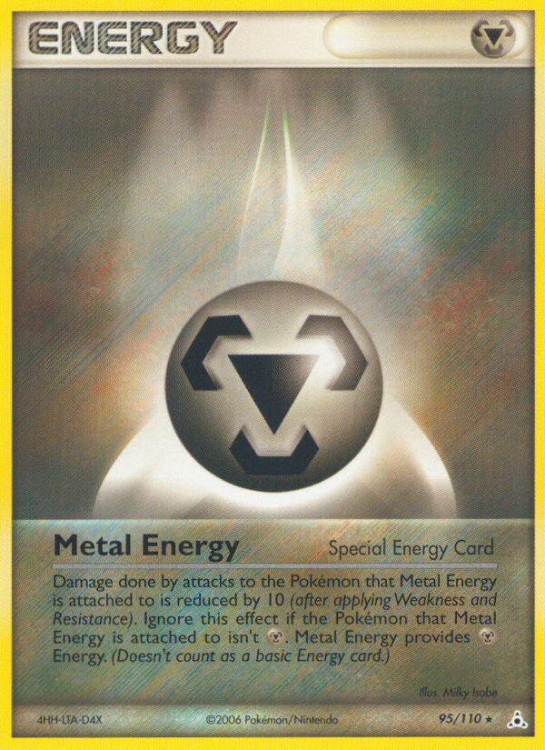 Metal Energy (95/110) [EX: Holon Phantoms] | Exor Games Truro