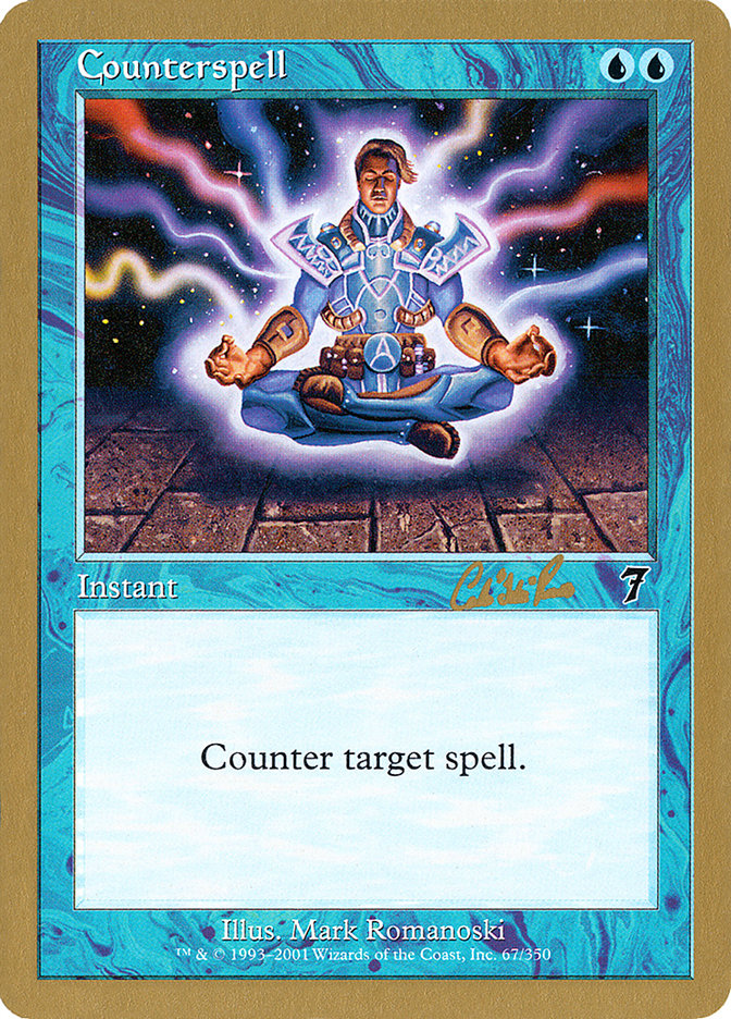 Counterspell (Carlos Romao) [World Championship Decks 2002] | Exor Games Truro