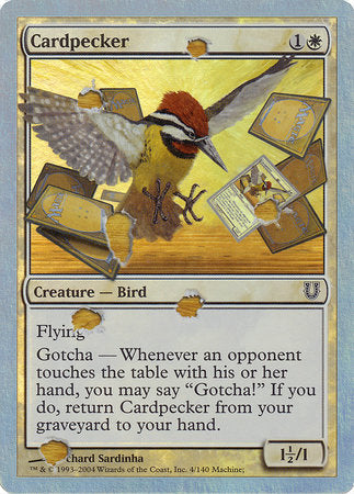 Cardpecker (Alternate Foil) [Unhinged] | Exor Games Truro