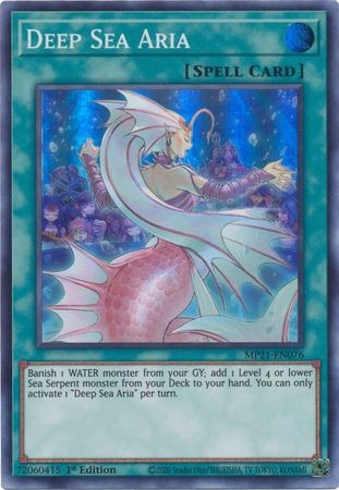 Deep Sea Aria [MP21-EN076] Super Rare | Exor Games Truro