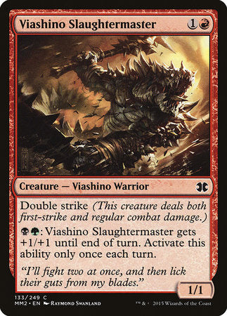 Viashino Slaughtermaster [Modern Masters 2015] | Exor Games Truro