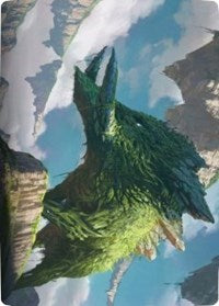 Yasharn, Implacable Earth Art Card [Zendikar Rising Art Series] | Exor Games Truro