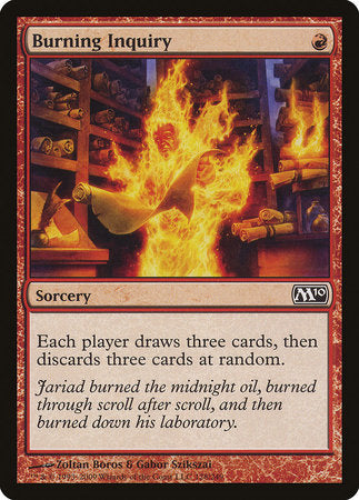 Burning Inquiry [Magic 2010] | Exor Games Truro