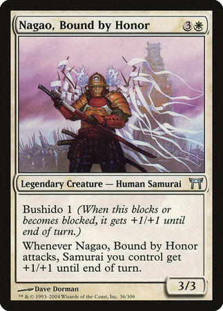 Nagao, Bound by Honor [Champions of Kamigawa] | Exor Games Truro