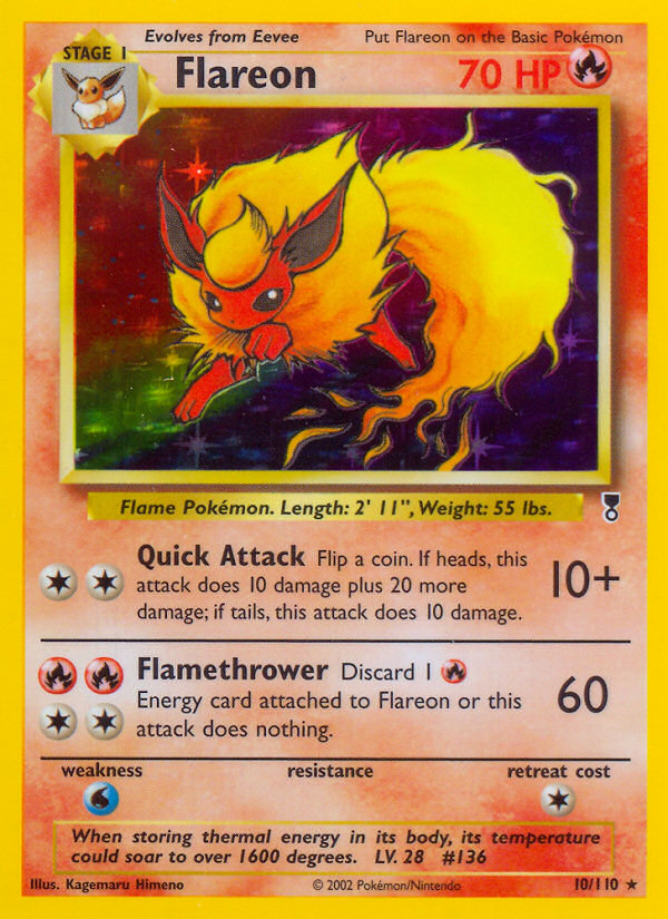 Flareon (10/110) [Legendary Collection] | Exor Games Truro