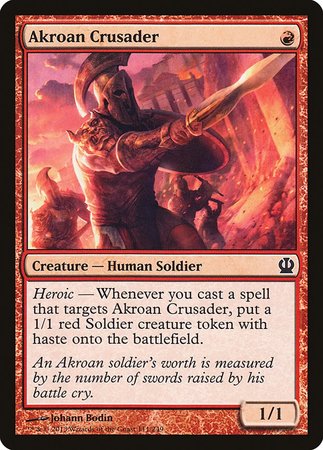 Akroan Crusader [Theros] | Exor Games Truro