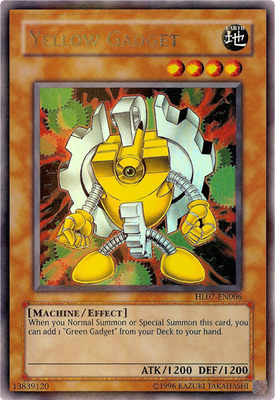 Yellow Gadget [HL07-EN006] Parallel Rare | Exor Games Truro