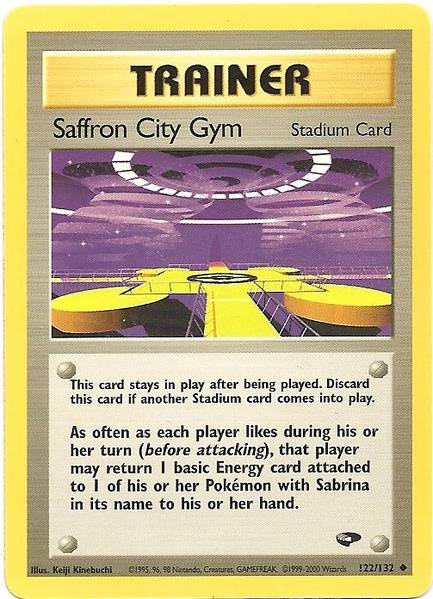 Saffron City Gym (122/132) [Gym Challenge Unlimited] | Exor Games Truro