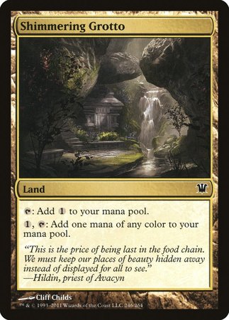 Shimmering Grotto [Innistrad] | Exor Games Truro