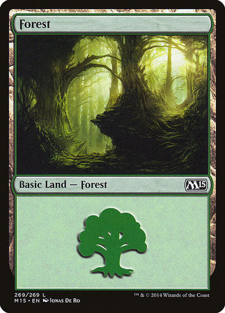 Forest (269) [Magic 2015] | Exor Games Truro