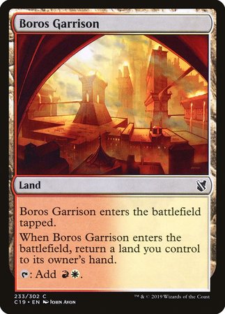 Boros Garrison [Commander 2019] | Exor Games Truro