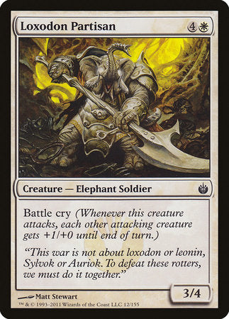 Loxodon Partisan [Mirrodin Besieged] | Exor Games Truro