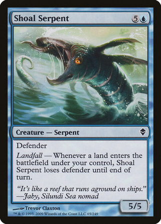 Shoal Serpent [Zendikar] | Exor Games Truro