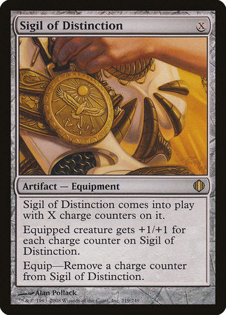 Sigil of Distinction [Shards of Alara] | Exor Games Truro