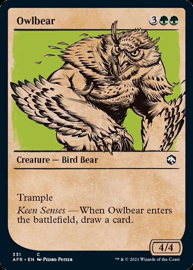 Owlbear (Showcase) [Dungeons & Dragons: Adventures in the Forgotten Realms] | Exor Games Truro