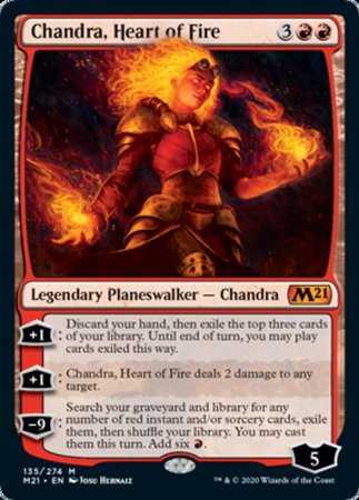 Chandra, Heart of Fire [Core Set 2021] | Exor Games Truro