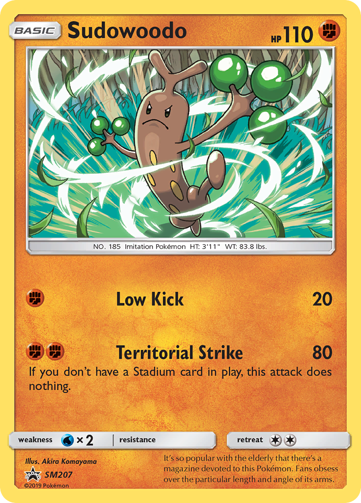 Sudowoodo (SM207) [Sun & Moon: Black Star Promos] | Exor Games Truro
