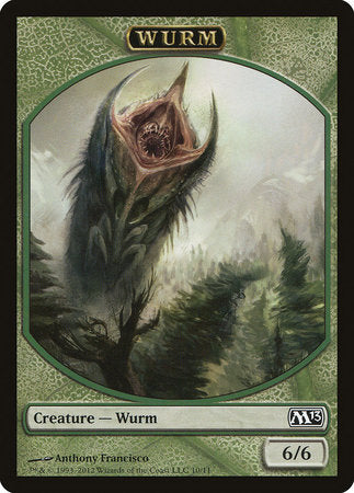 Wurm Token [Magic 2013 Tokens] | Exor Games Truro