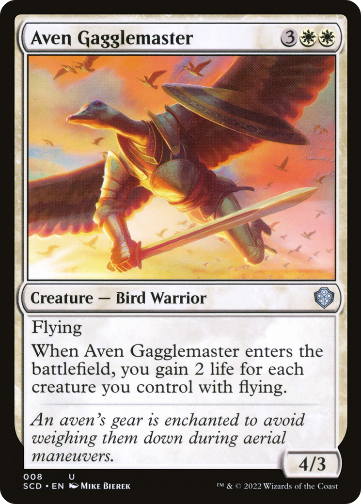 Aven Gagglemaster [Starter Commander Decks] | Exor Games Truro