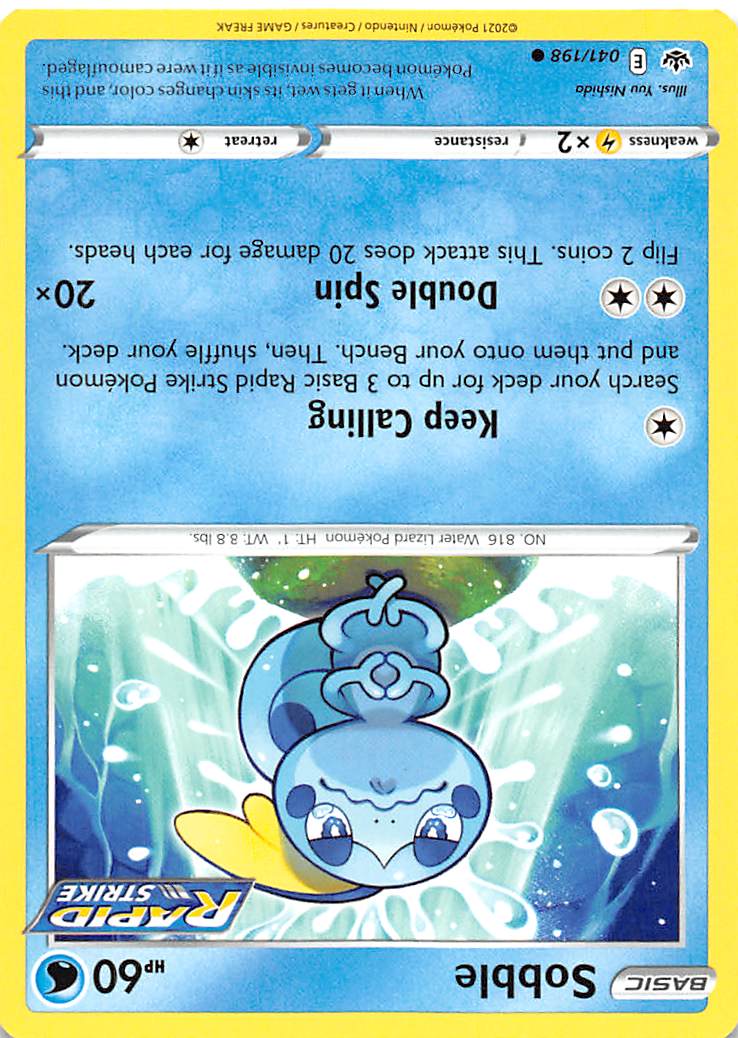 Sobble (041/198) [Sword & Shield: Chilling Reign] | Exor Games Truro