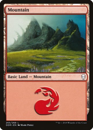 Mountain (265) [Dominaria] | Exor Games Truro