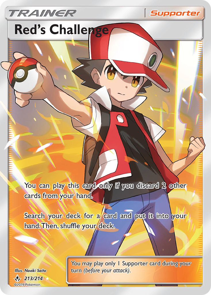 Red's Challenge (213/214) [Sun & Moon: Unbroken Bonds] | Exor Games Truro