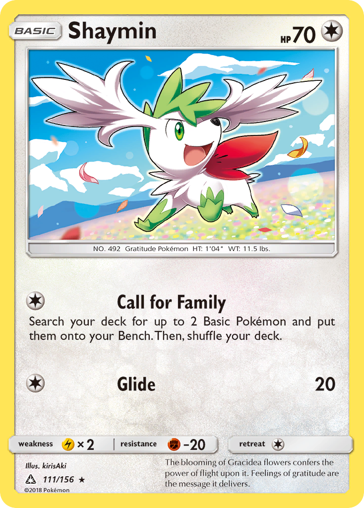 Shaymin (111/156) [Sun & Moon: Ultra Prism] | Exor Games Truro