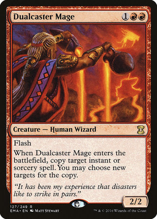 Dualcaster Mage [Eternal Masters] | Exor Games Truro