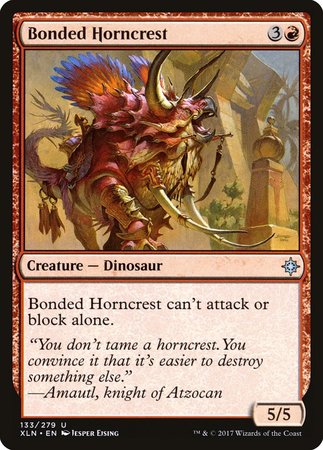 Bonded Horncrest [Ixalan] | Exor Games Truro