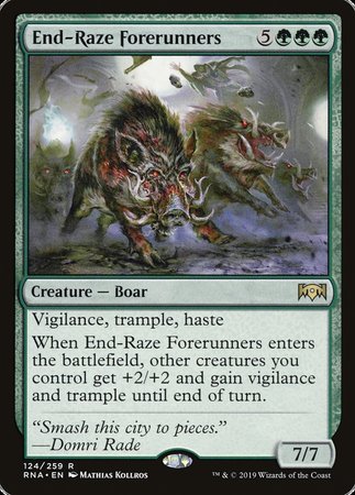 End-Raze Forerunners [Ravnica Allegiance] | Exor Games Truro