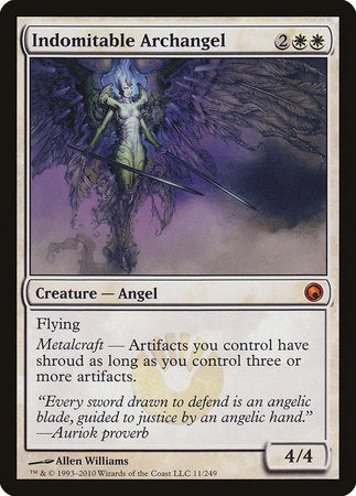 Indomitable Archangel [Scars of Mirrodin] | Exor Games Truro